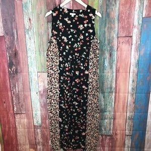 J.Jill beautiful peach floral dress
